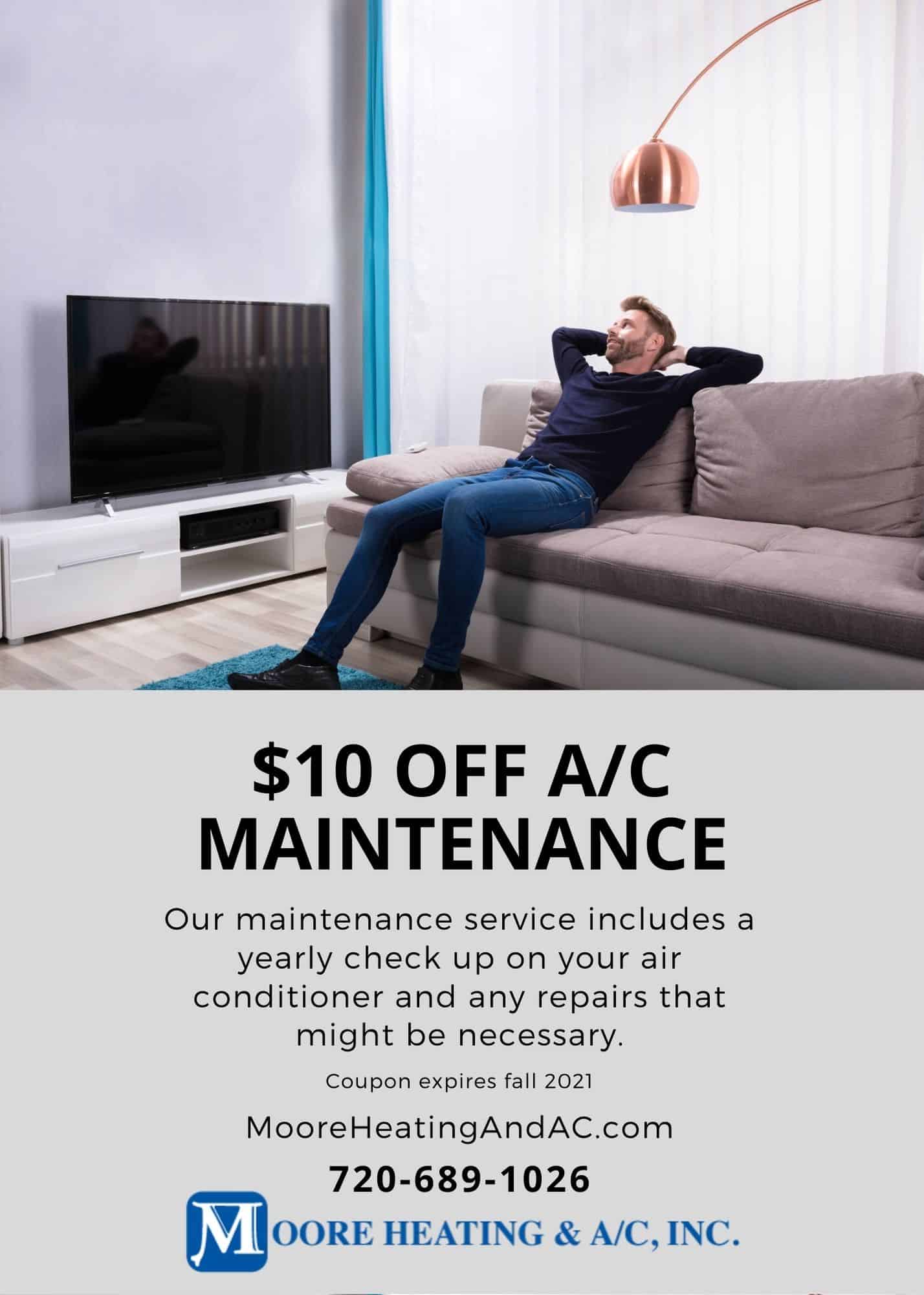 A/C Maintenance Coupon