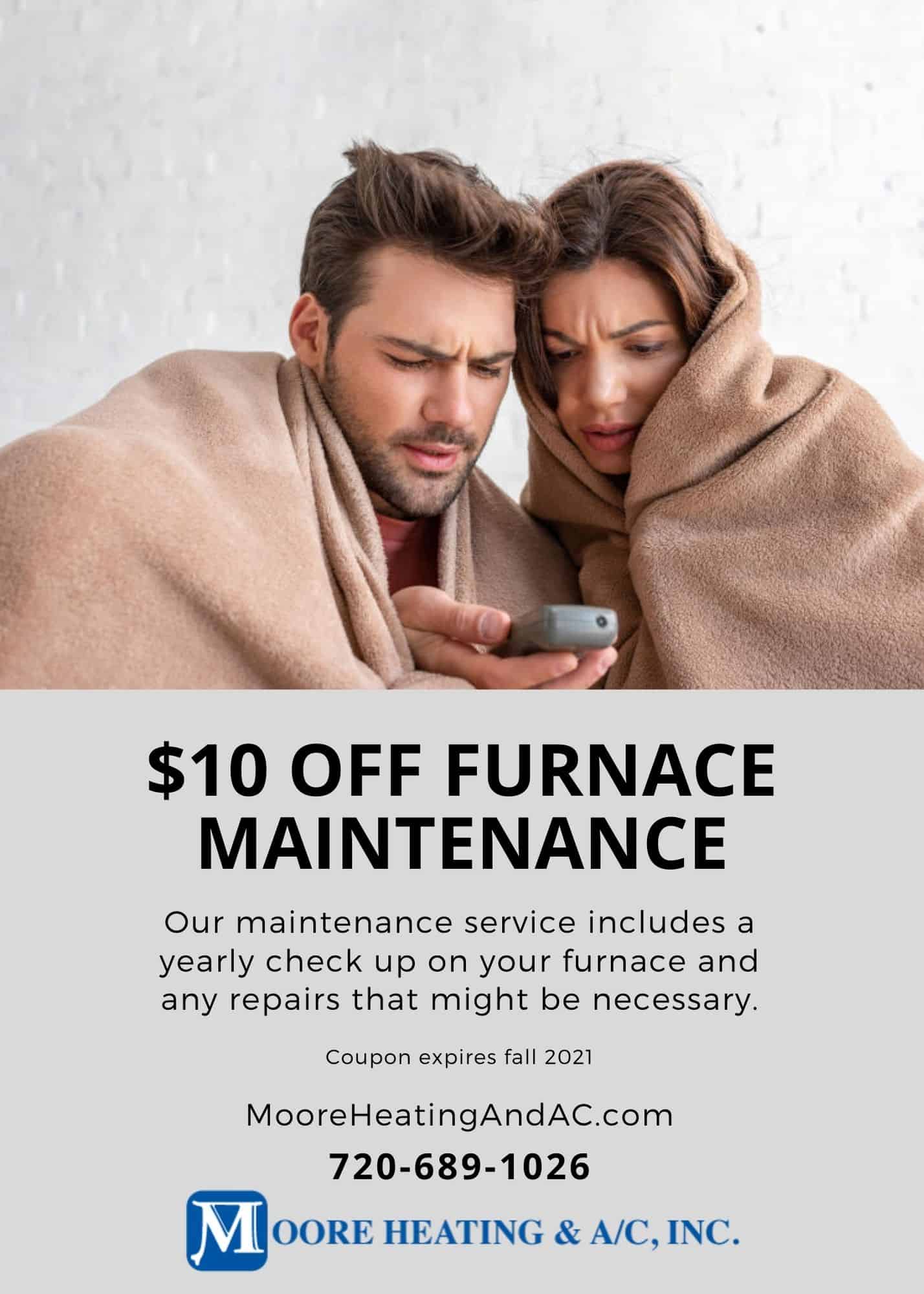 Furnace Maintenance Coupon